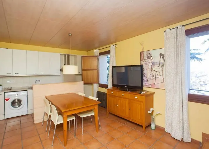 El Atico De La Muralla En El Centro De Apartamento Gerona